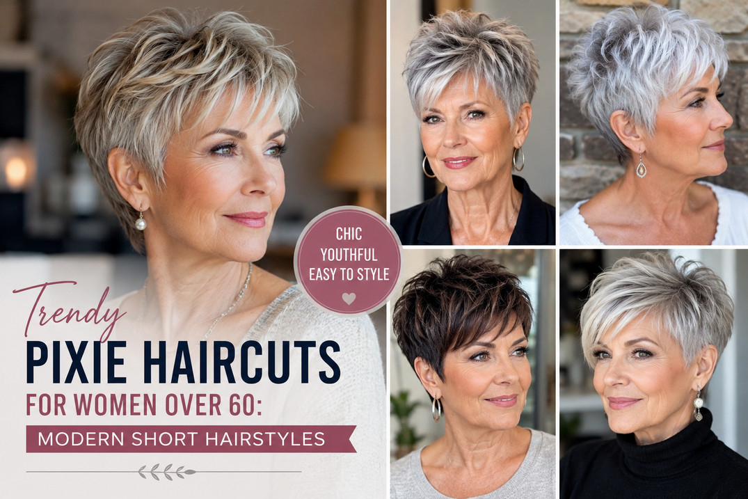 Pixie Haircuts for Women Over 60: 35 Chic & Youthful Styles to Try in 2026