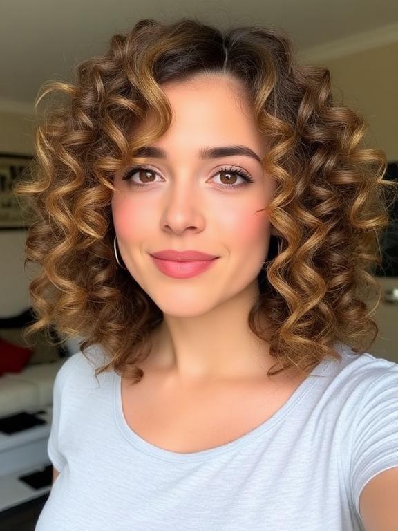 Medium Shag for Coily and Tightly Curled Hair