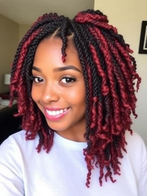Braid-Out hairstyles for black girls