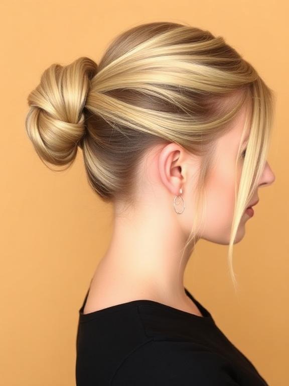 Fishtail Space Buns hairstyle