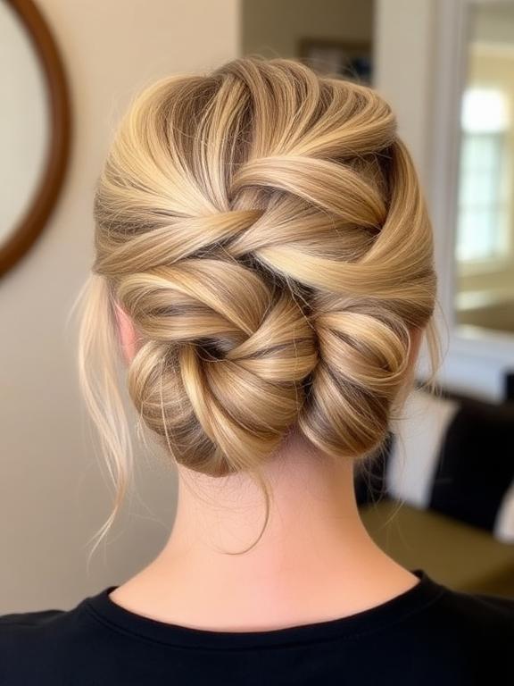 Low Space Buns hairstyle