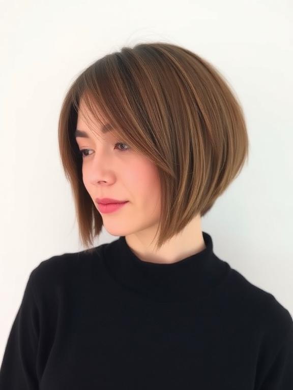Quick Bob hairstyle