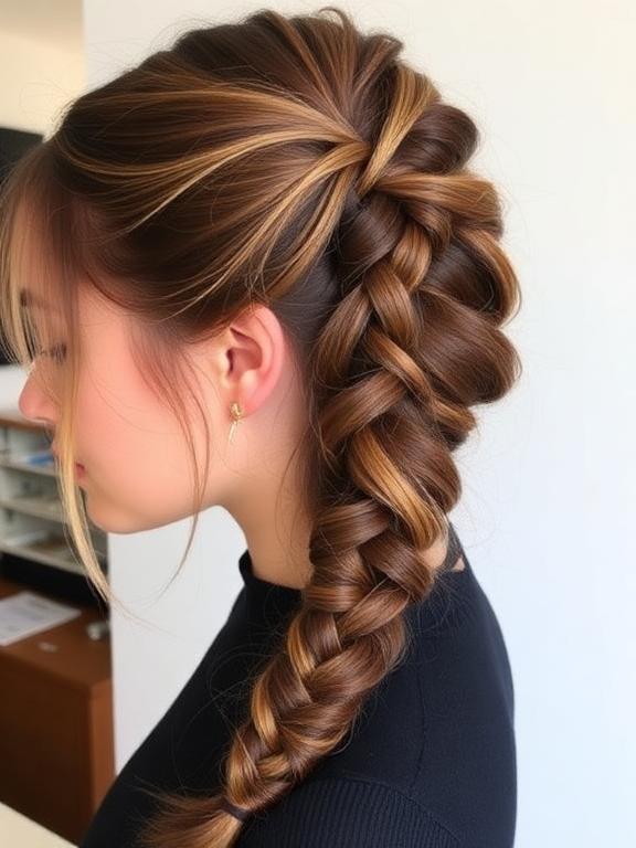 Side Braid hairstyle