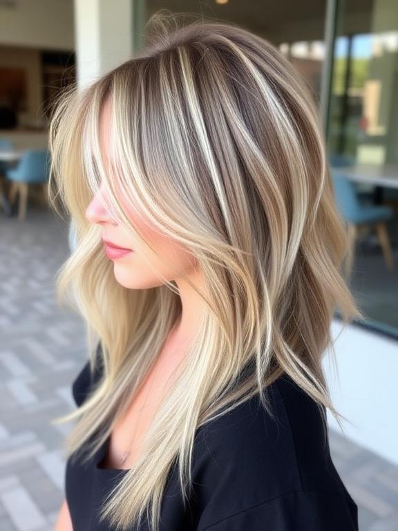 Beachy Long Shag haircuts