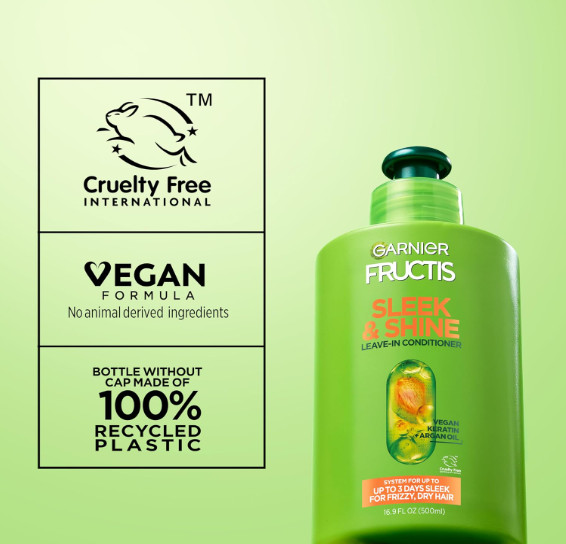 Garnier Fructis Sleek & Shine Leave-In Conditioner Cream