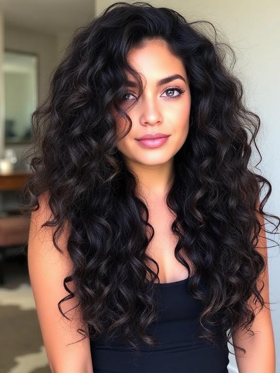 Long Curly Shag