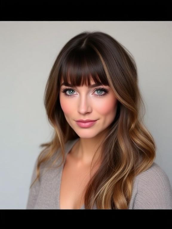 Long Shag for Oval Faces