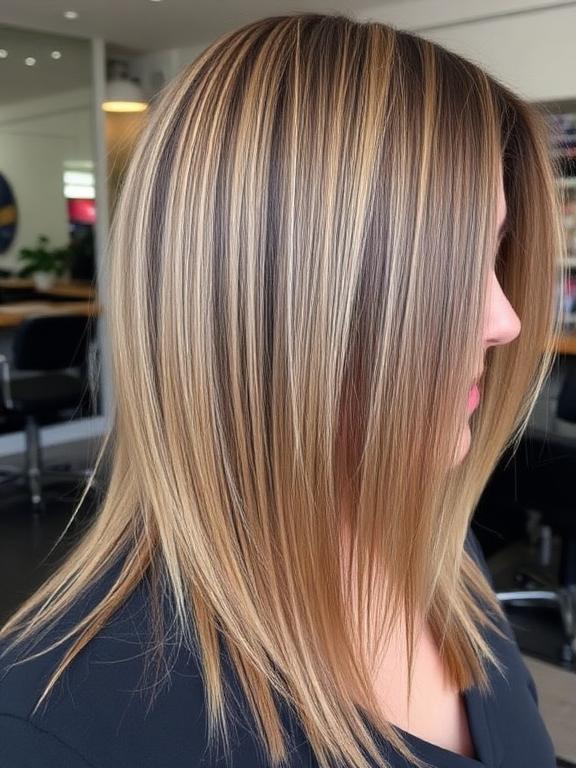 Long Shag for Thin Hair
