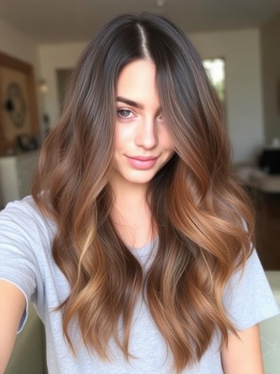 Long Shag for Wavy Hair