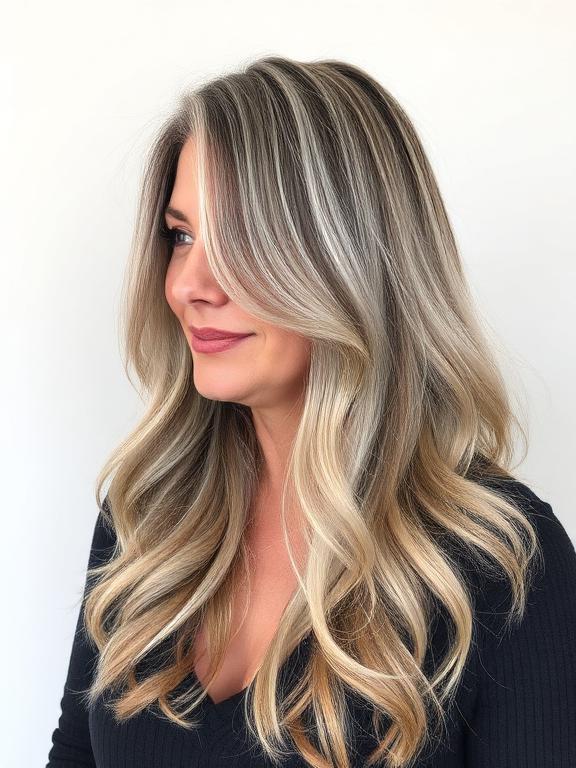 Long Shag for Women Over 40