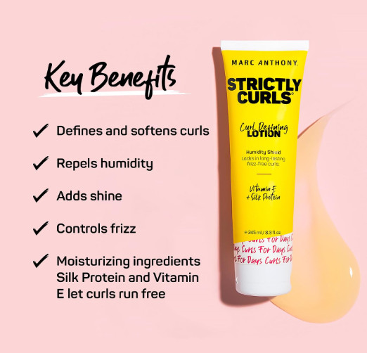 Marc Anthony Strictly Curls Defining Lotion Best for Loose Curls