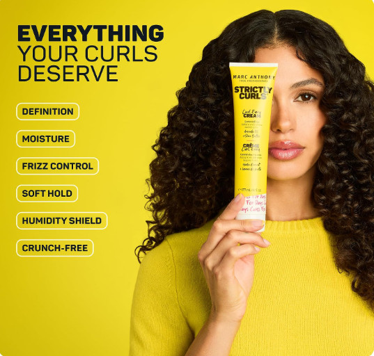 Marc Anthony Strictly Curls Frizz Control Cream Best for Tight Curls