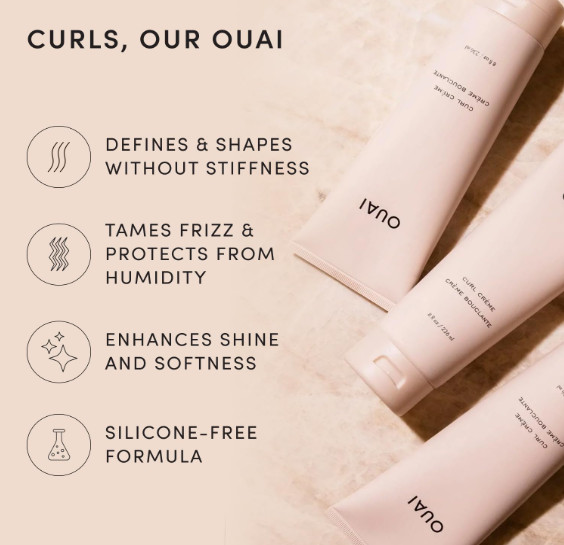OUAI Curl Defining Cream (tarvel size)