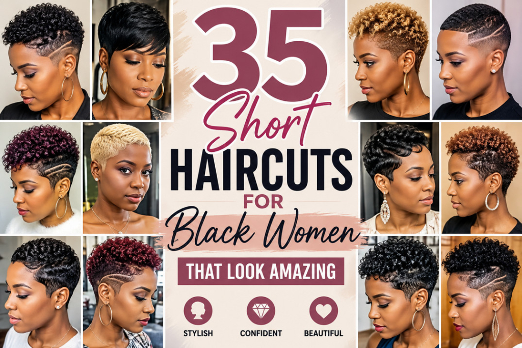 Short Haircuts for Black Women
