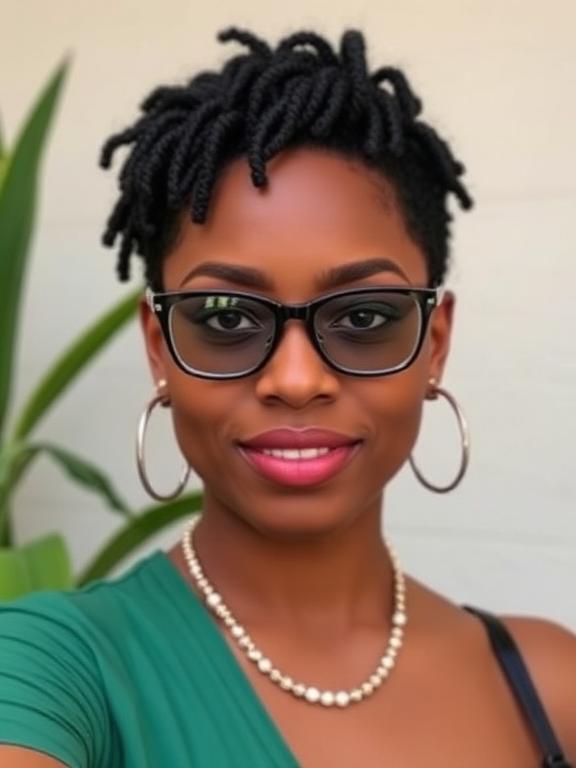 Short Protective Style for black women