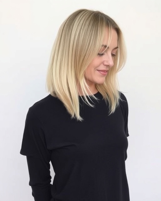 A-Line Long Bob