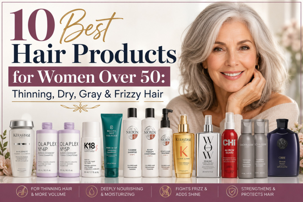Best Hair Products for Women Over 50