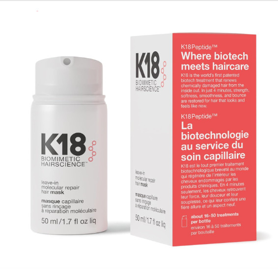 K18 Leave-In Molecular Best Hair Repair Treatment for Women Over 50