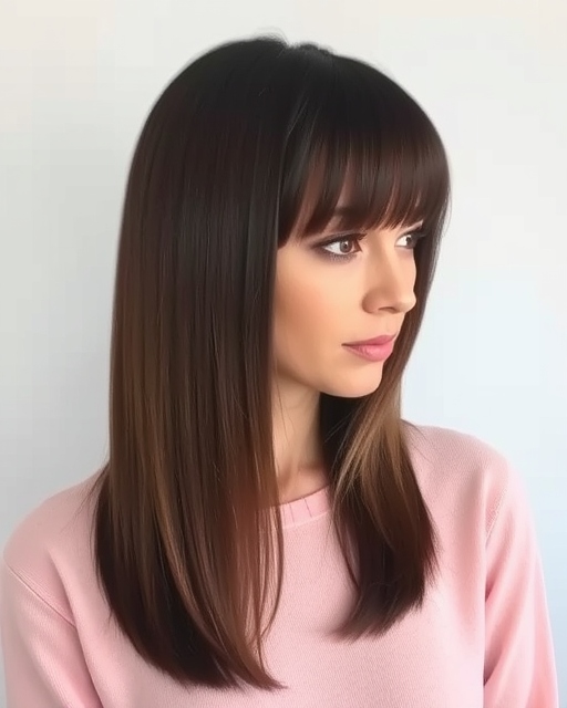 Long Bob for Oval Faces