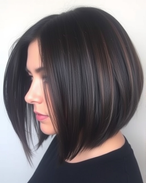 Long Bob for Round Faces