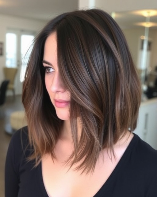 Long Bob for Thick Hair