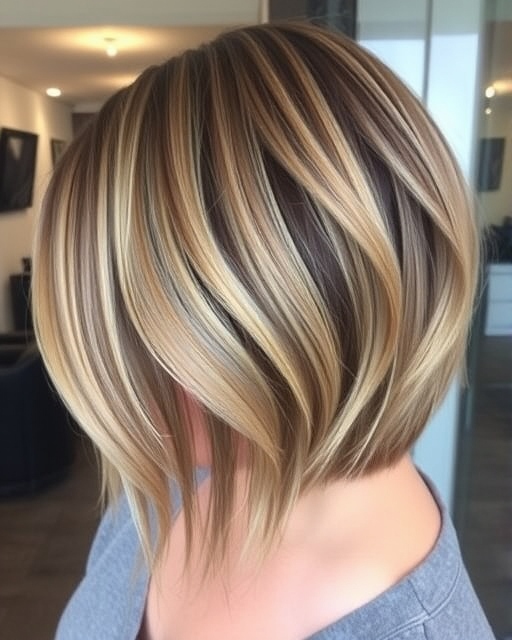 Long Bob With Balayage