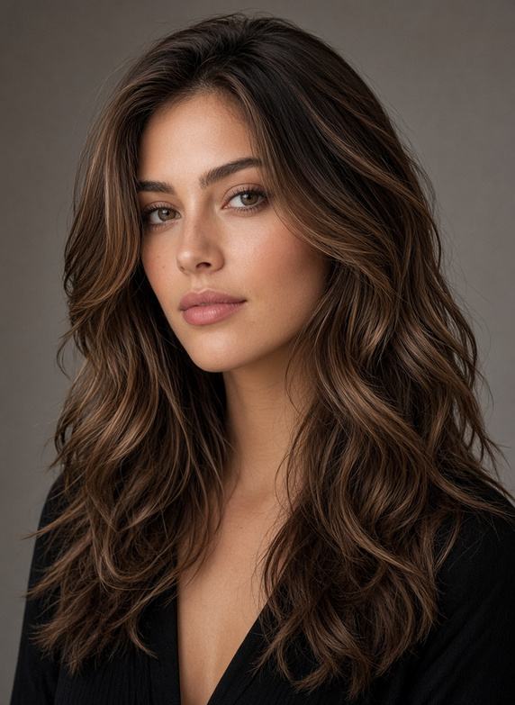 Long Layered Wavy Hair