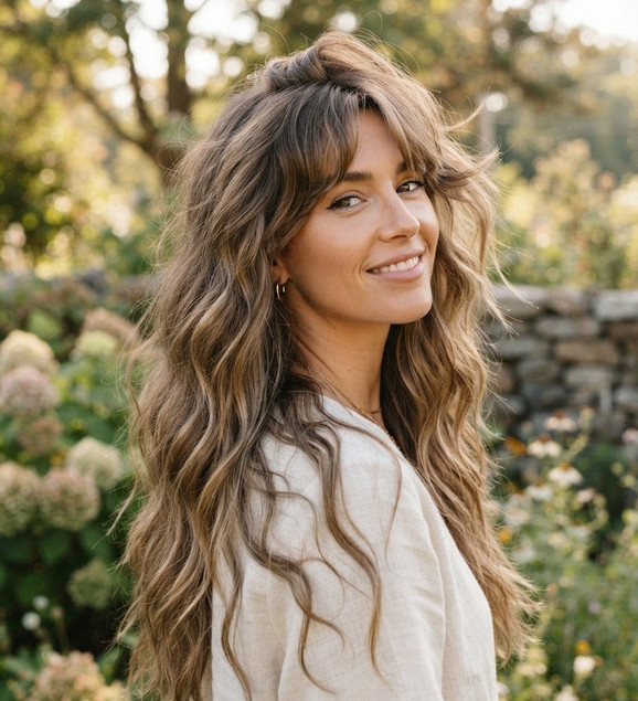 Long Tousled Waves hairstyle