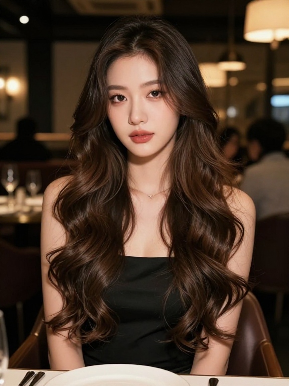 Long Wavy Hair for Date Night