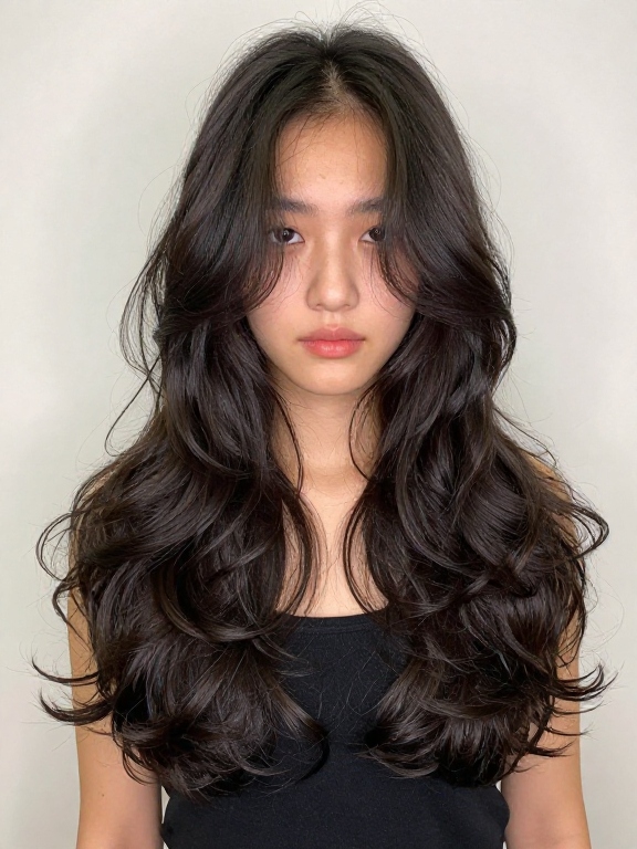 Long Wavy Hair for Thick Hair
